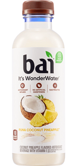 Bai Coconut Pineapple 18oz Plastic Bottle