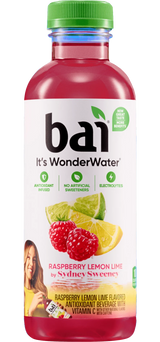 Bai Raspberry Lemon Lime 18oz Plastic Bottle