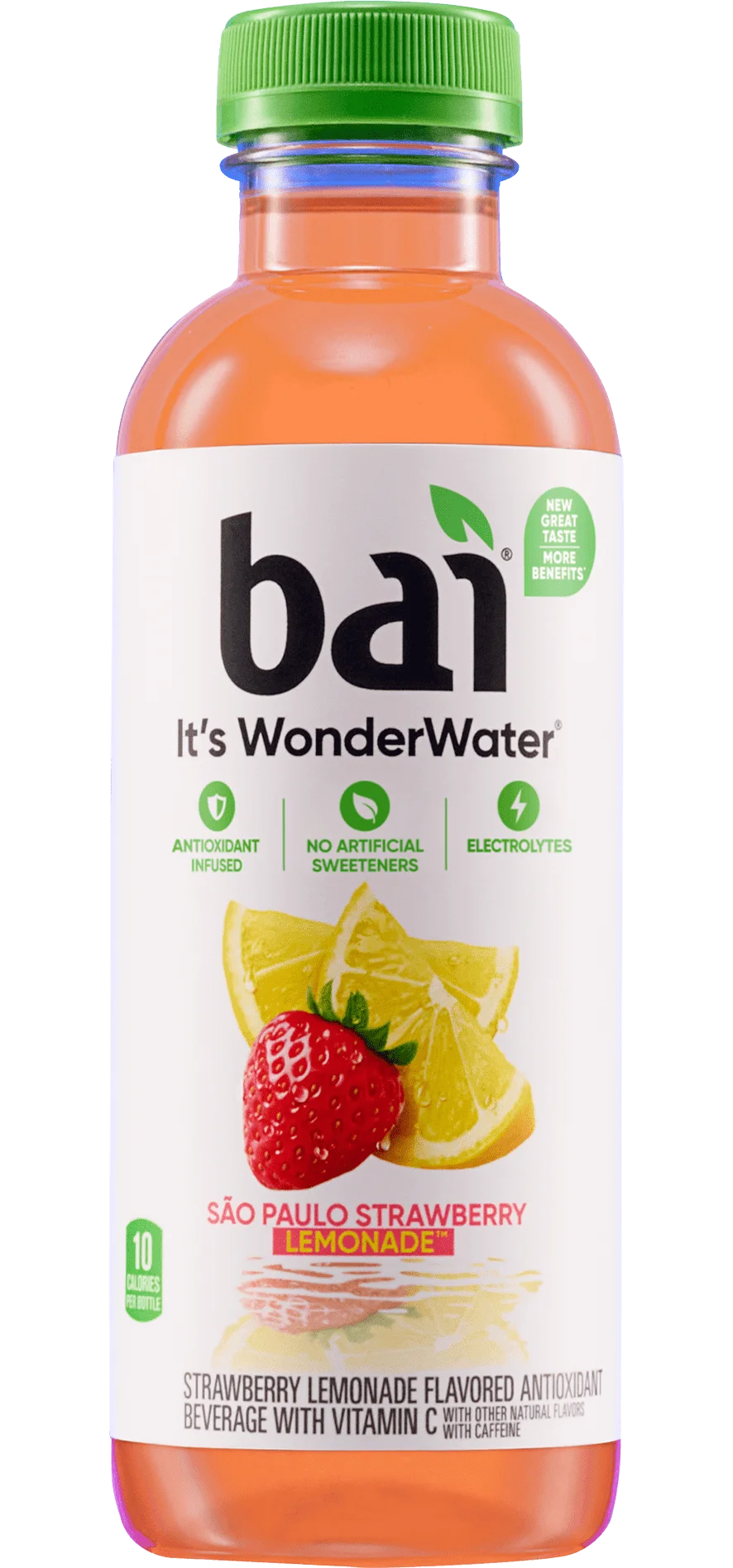 Bai Strawberry Lemonade 18oz Plastic Bottle