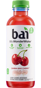 Bai Bing Cherry 18oz Plastic Bottle